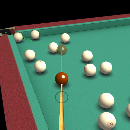 3d billiard piramid