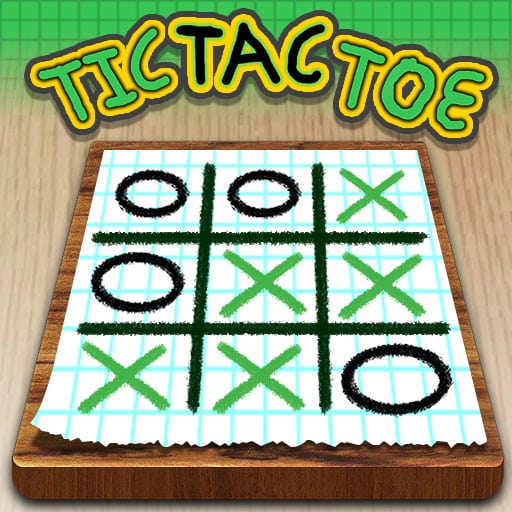 tic tac toe paper note