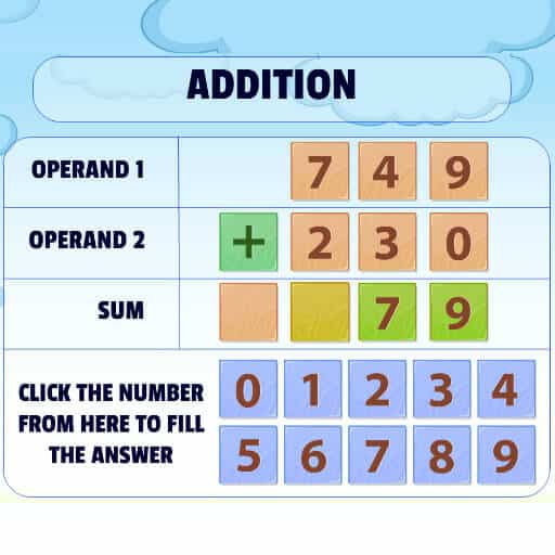 addition practice