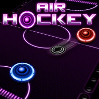 air hockey game