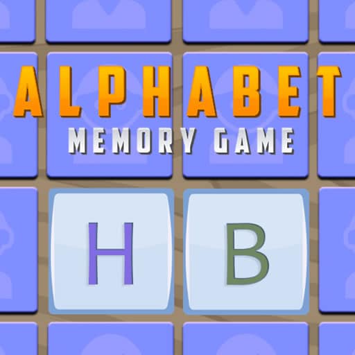 alphabet memory game