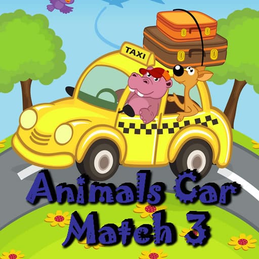 animal cars match 3