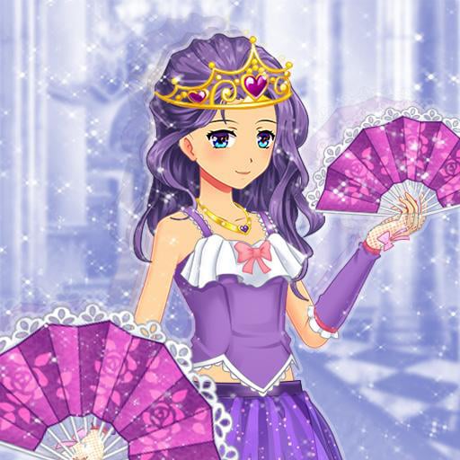 anime princess dress up game