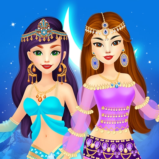 arabian princess dress up game