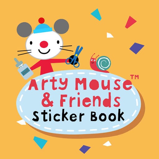 arty mouse sticker book