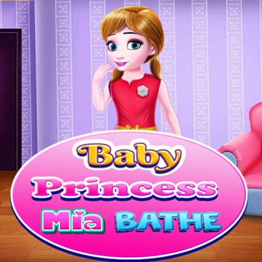 baby princess mia bathe