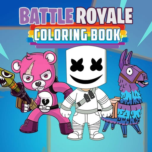 battle royale coloring book