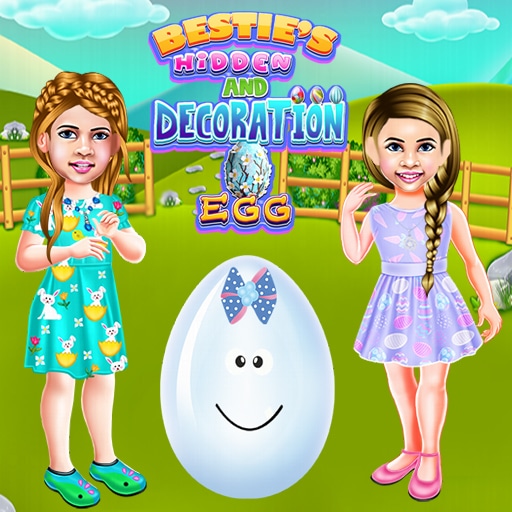 bestie hidden and decorated egg