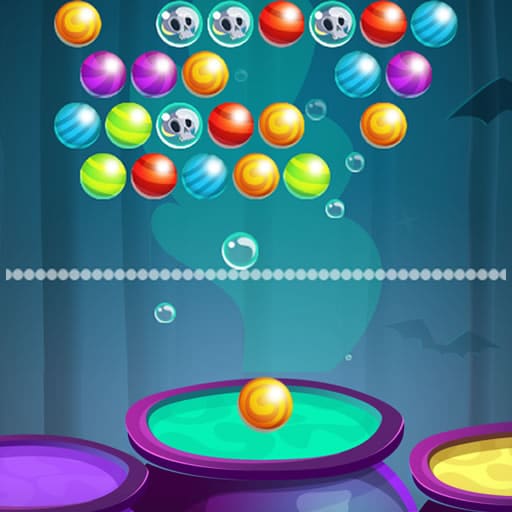 bubble shooter halloween