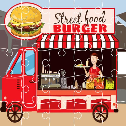 burger trucks jigsaw