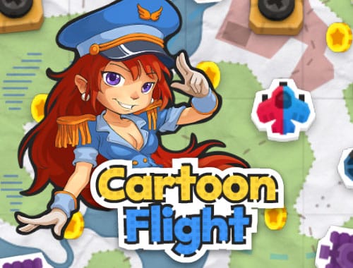 cartoon flight