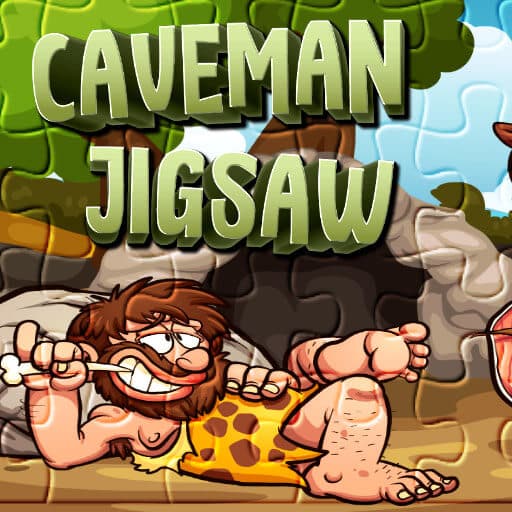 caveman jigsaw