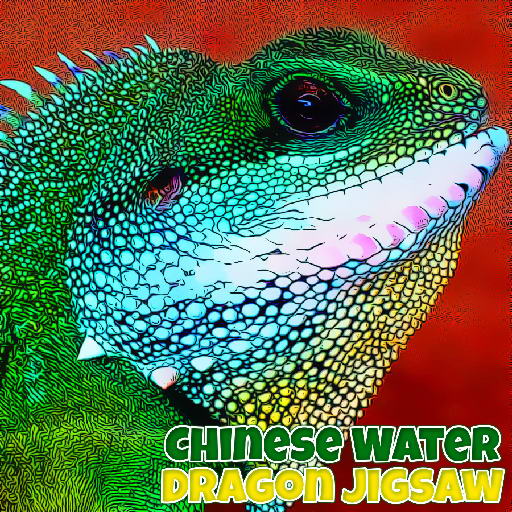 chinese water dragon jigsaw