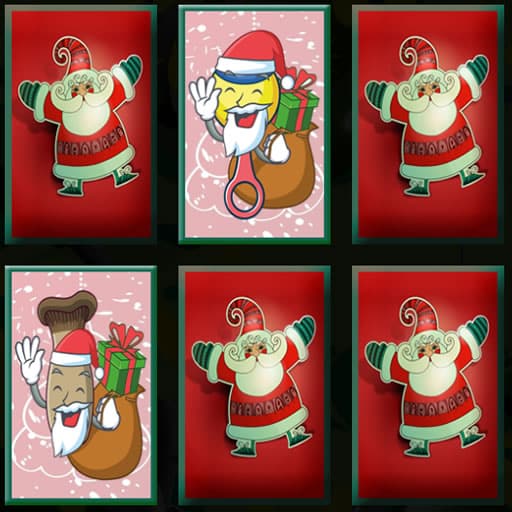 christmas mascots memory