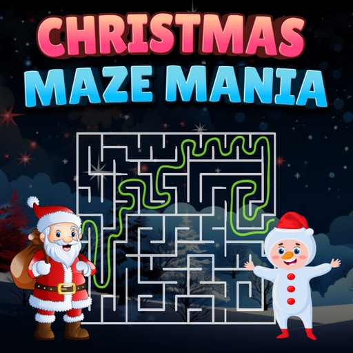 christmas maze mania