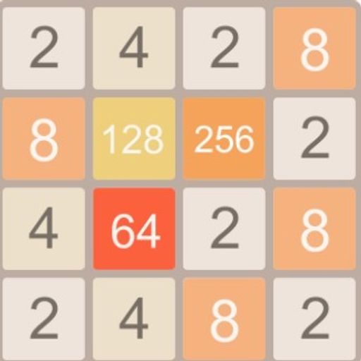 classic 2048 puzzle