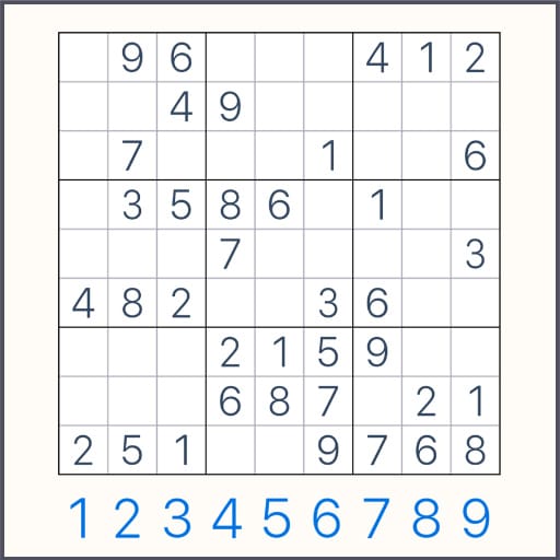 classic sudoku puzzle