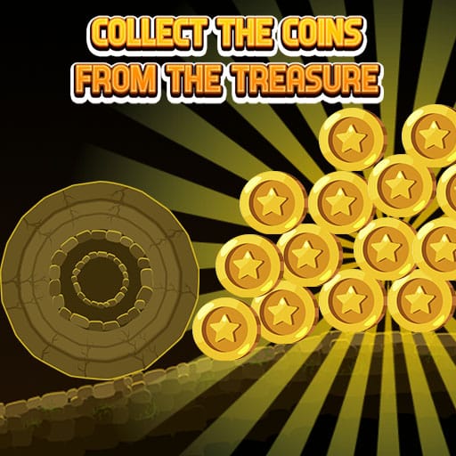 collect the coins from the treasure