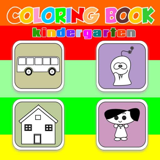 coloring book kindergarten