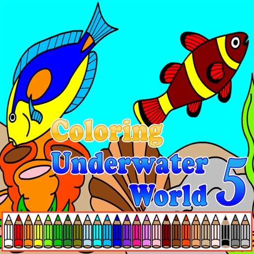 coloring underwater world 5