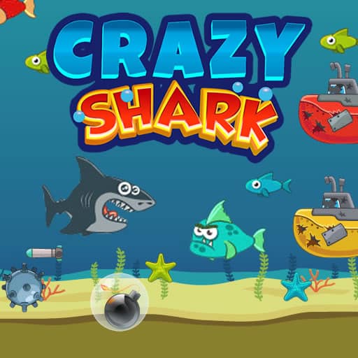 crazy shark