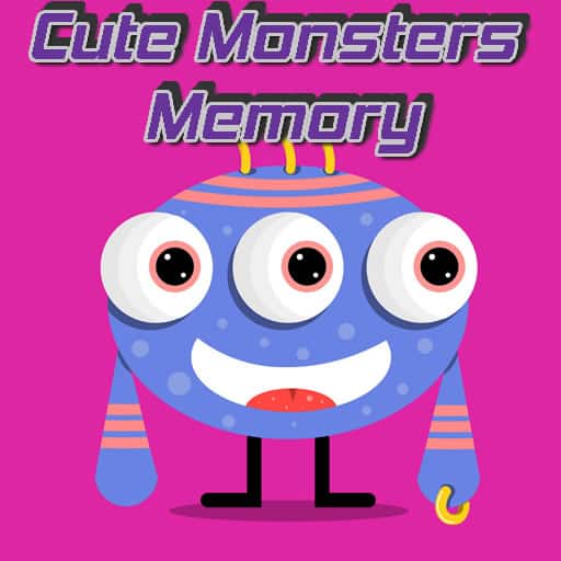 cute little monsters memory