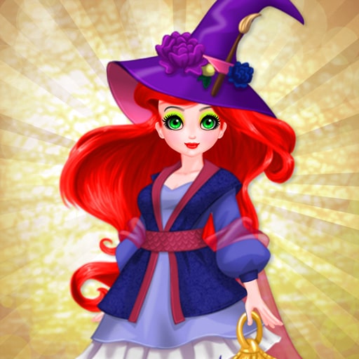 cute witch princess