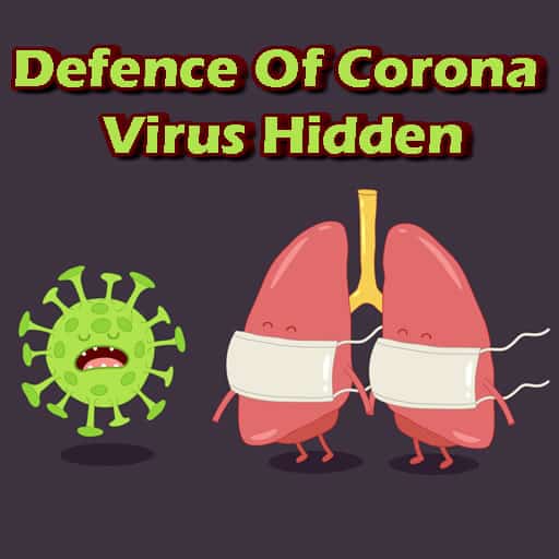 defence of corona virus hidden