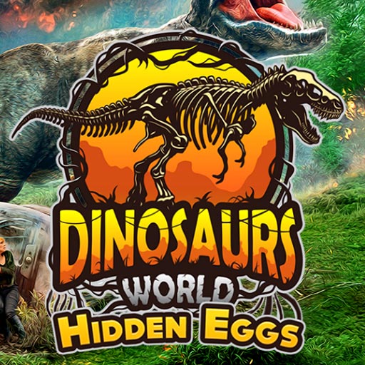 dinosaurs world hidden eggs