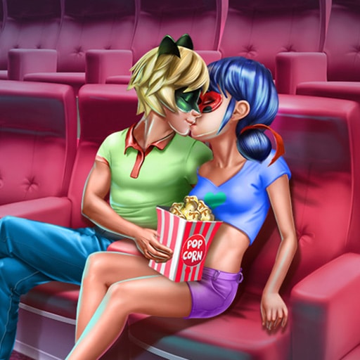 dotted girl cinema flirting