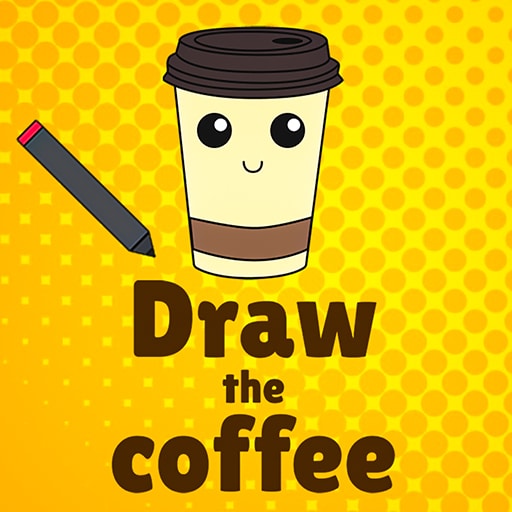 draw the coffee