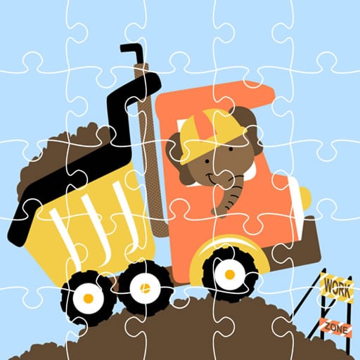 dumper trucks jigsaw