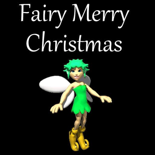 fairy merry christmas