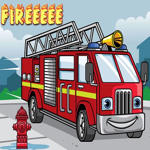 fire truck jigsaw