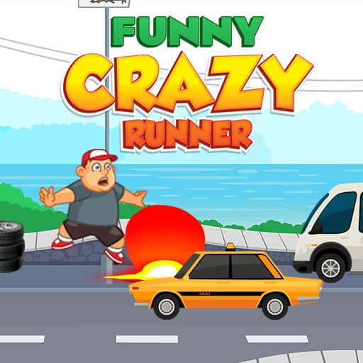 funny crazy runner