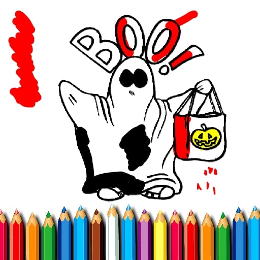 halloween coloring book