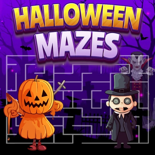 halloween mazes