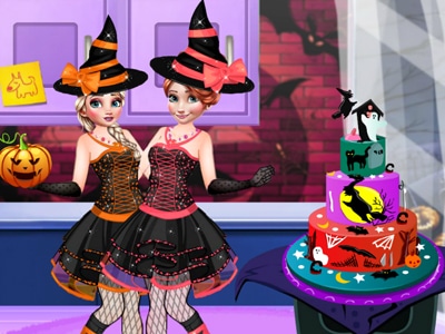 halloween party cake