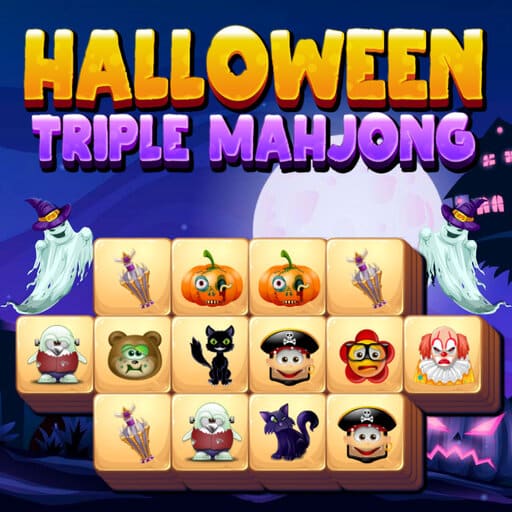 halloween triple mahjong