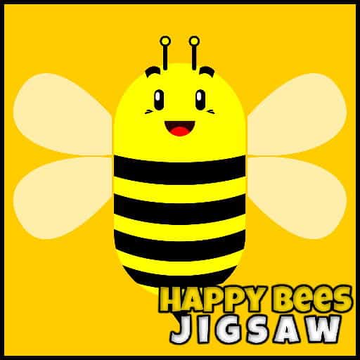 happy bees jigsaw