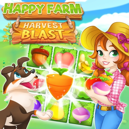 happy farm harvest blast