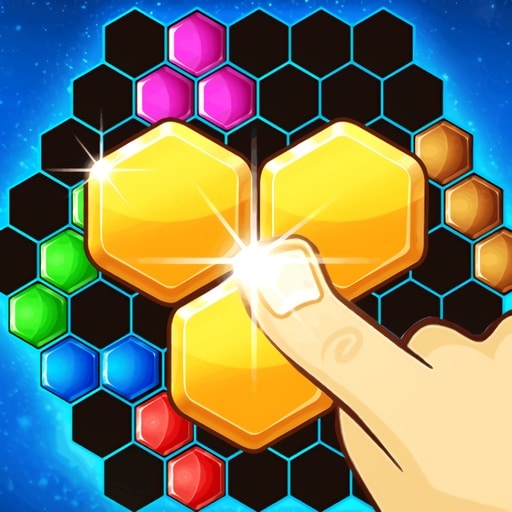 hexa 2048 puzzle block merge