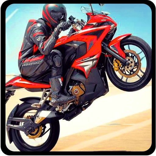 highway traffic moto stunt racer game