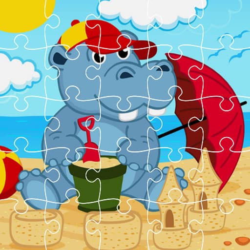 hippo jigsaw