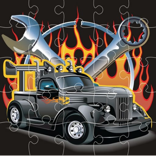 hot rod jigsaw