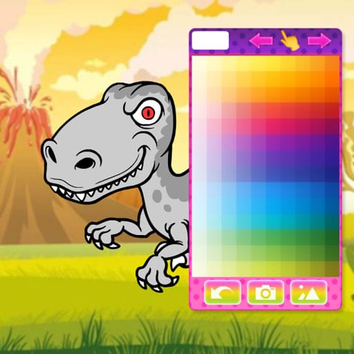 ice age funny dinosaurs coloring