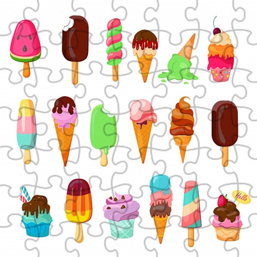 ice cream jigsaw