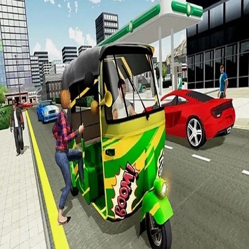 indian tricycle rickshaw simulator