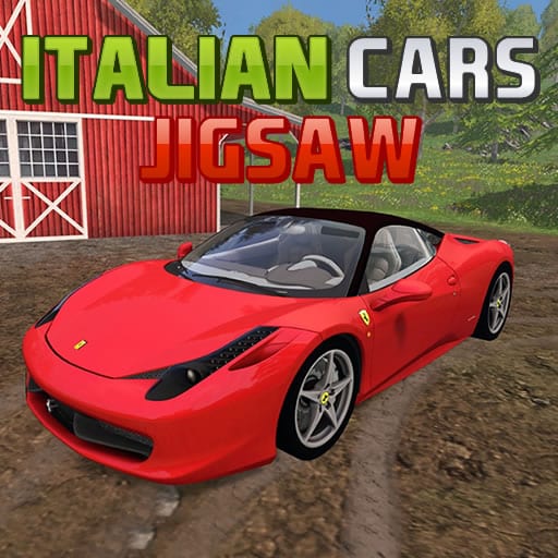 italian cars jigsaw