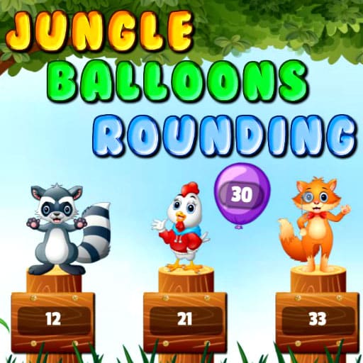 jungle balloons rounding